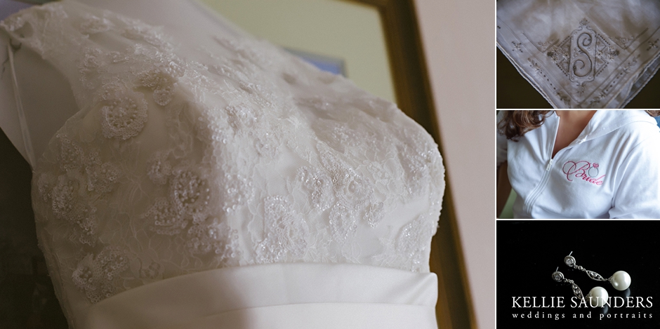 wedding dress, campus inn bride, wedding details